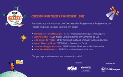 Concurso dos Professores e Professoras 2022!🤩📣